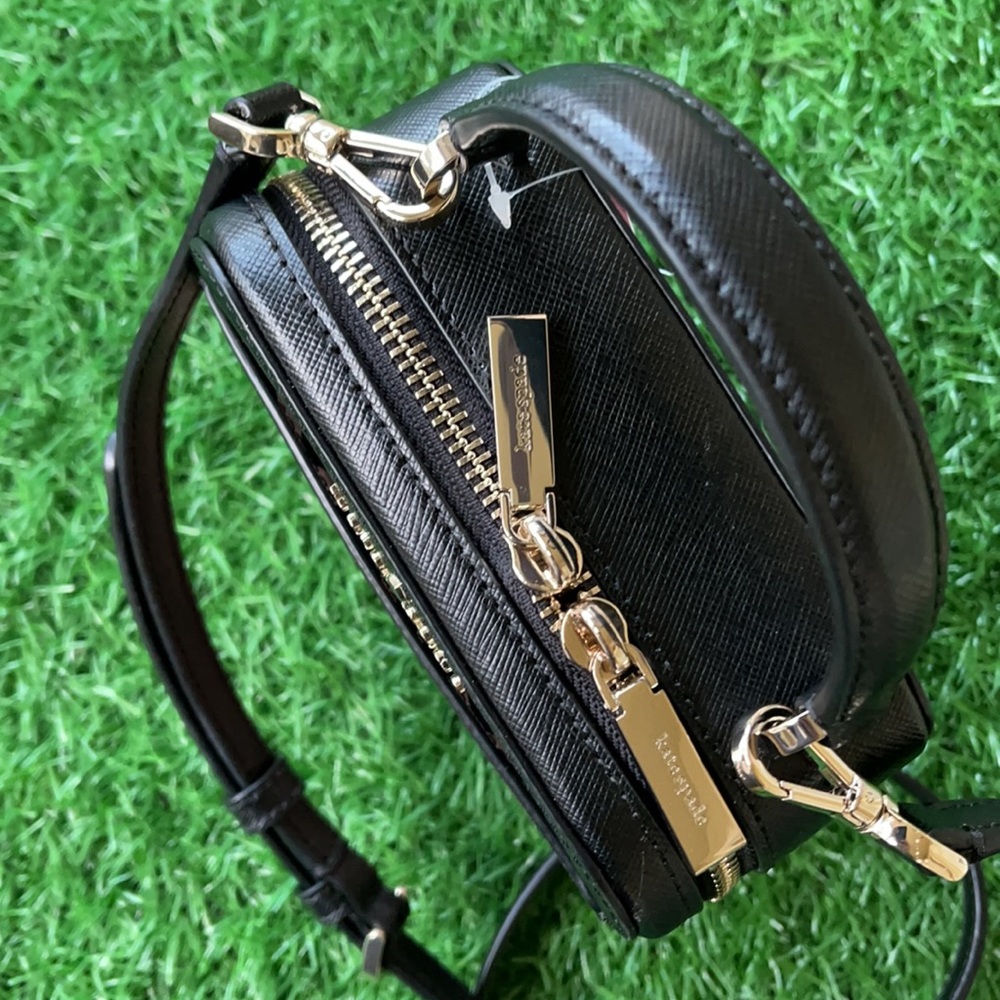 Kate Spade daisy graphic leopard vanity crossbody - Picture 5 of 16